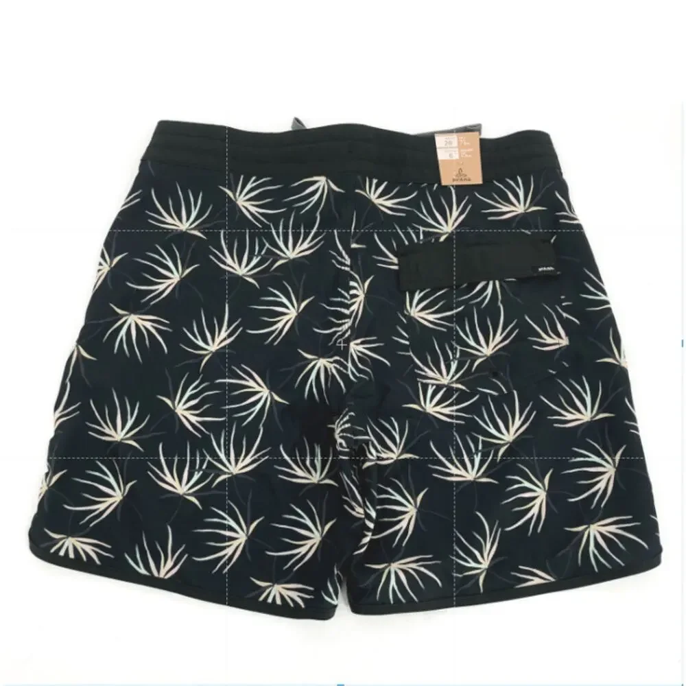 PRANA Men's Vintage Boardshort XS Size 28 Black Bloom 6